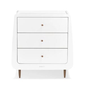 Snuzkot skandi changing unit white walnut (2)