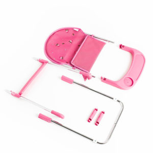 Roma Darcie Dolls Highchair - Pink