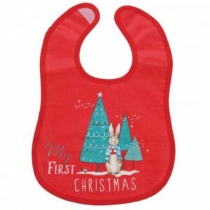 Peter Rabbit My First Christmas Bib
