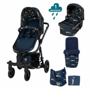 Cosatto Giggle Quad Pram and Pushchair and Accessories Paloma Tiger On The Prowl