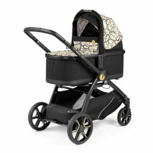 Peg Perego Ypsi Stroller and Carrycot Graphic Gold