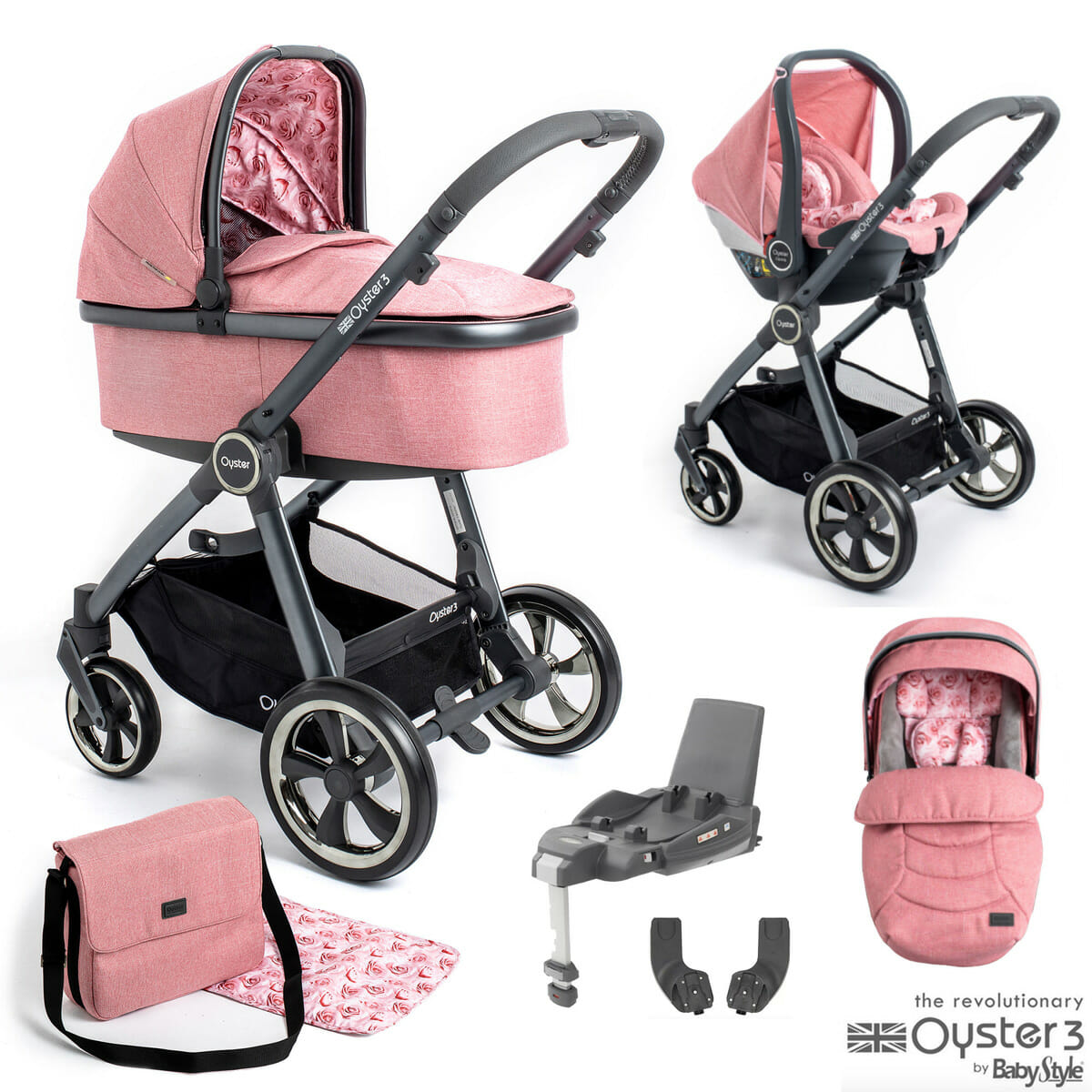 babystyle oyster 3 pram