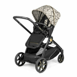 Peg Perego Ypsi Stroller and Carrycot Graphic Gold