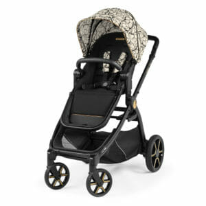 Peg Perego Ypsi Stroller and Carrycot Graphic Gold