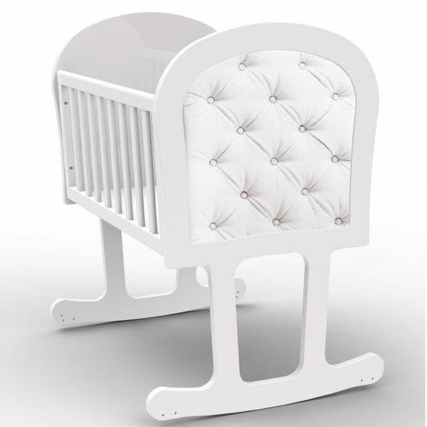 Bebecar Trama Luxury Crib White