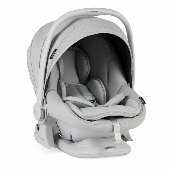 Bebecar Ip-op XL Classic Combination with Car Seat and KITLA3 - Polished Pebble