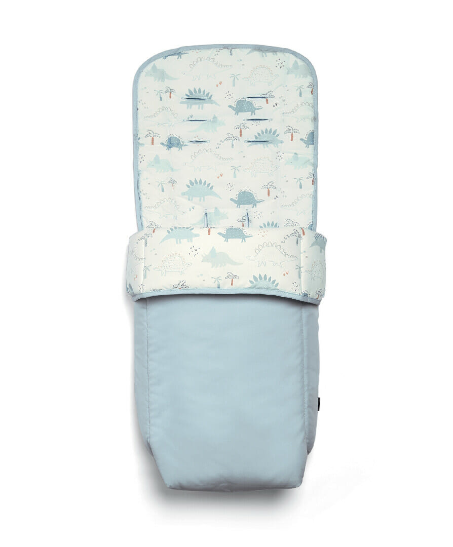 mamas and papas teal footmuff