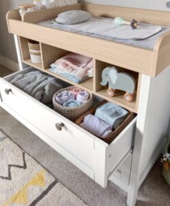 Mamas Papas Harwell 2 Piece Baby Cot Bed Set With Dresser Changer White 33393149542565 1024x1024@2x