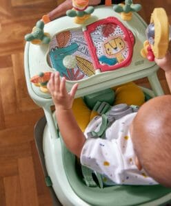 Bug 3 in 1 Floor & Booster Seat with Activity Tray – Eucalyptus10