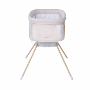 Babymore Air Motion Gliding Crib - Cream