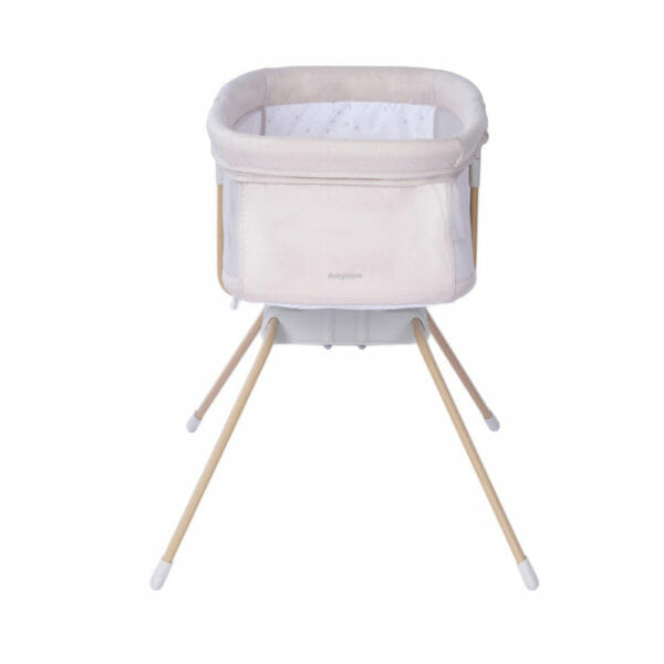 Babymore Air Motion Gliding Crib - Cream