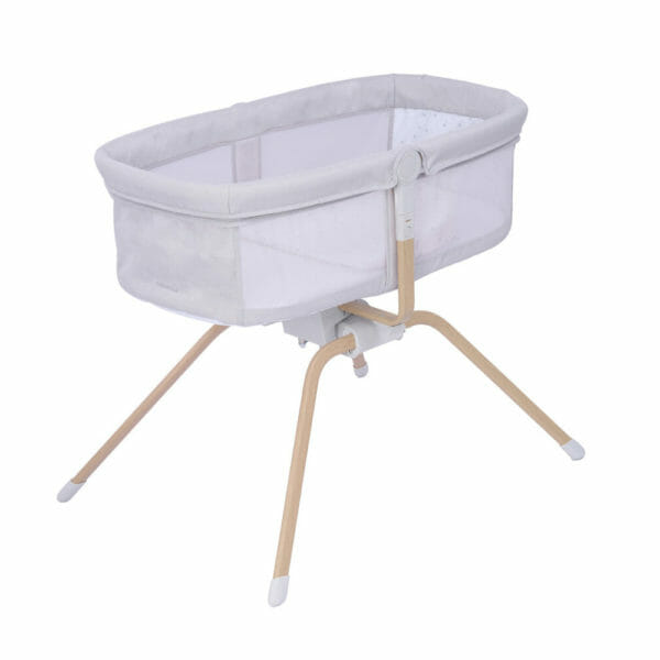 Babymore Air Motion Gliding Crib - Grey