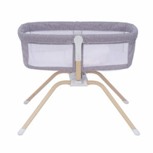 Babymore Air Motion Gliding Crib - Slate
