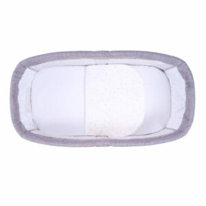 Babymore Air Motion Gliding Crib - Slate