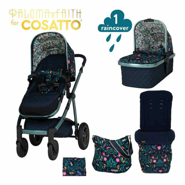 Cosatto Wow 2 Pram & Accessories Bundle Wildling