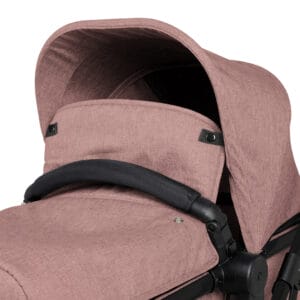 Ickle Bubba Comet 3 In 1 Travel System with Astral Car Seat Dusky Pink (15)