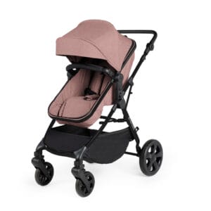 Ickle Bubba Comet 3 In 1 Travel System with Astral Car Seat Dusky Pink (3)