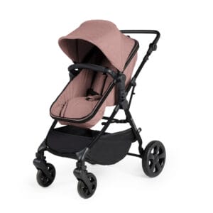 Ickle Bubba Comet 3 In 1 Travel System with Astral Car Seat Dusky Pink (4)