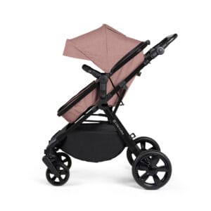 Ickle Bubba Comet 3 In 1 Travel System with Astral Car Seat Dusky Pink (5)
