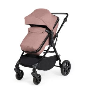Ickle Bubba Comet 3 In 1 Travel System with Astral Car Seat Dusky Pink (8)
