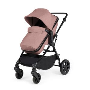 Ickle Bubba Comet 3 In 1 Travel System with Astral Car Seat Dusky Pink (9)