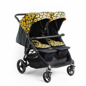 Roma Gemini Double Stroller Sunflower