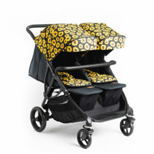 Roma Gemini Double Stroller Sunflower