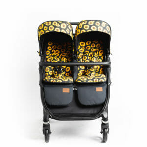 Roma Gemini Double Stroller Sunflower