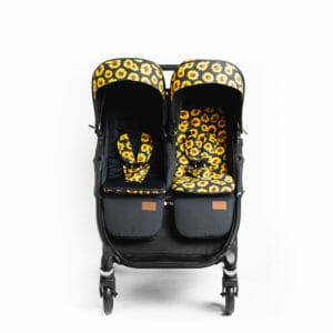 Roma Gemini Double Stroller Sunflower