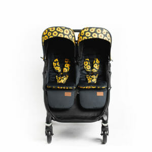 Roma Gemini Double Stroller Sunflower
