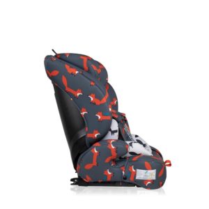 Cosatto Zoomi 2 Anti-Escape Group 123 Car Seat Charcoal Mister Fox