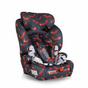 Cosatto Zoomi 2 Anti-Escape Group 123 Car Seat Charcoal Mister Fox
