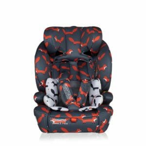 Cosatto Zoomi 2 Anti-Escape Group 123 Car Seat Charcoal Mister Fox
