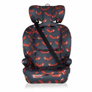 Cosatto Zoomi 2 Anti-Escape Group 123 Car Seat Charcoal Mister Fox