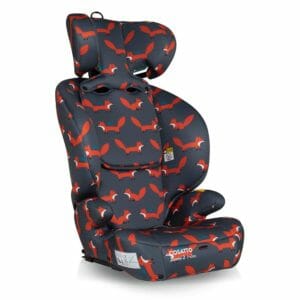 Cosatto Zoomi 2 Anti-Escape Group 123 Car Seat Charcoal Mister Fox