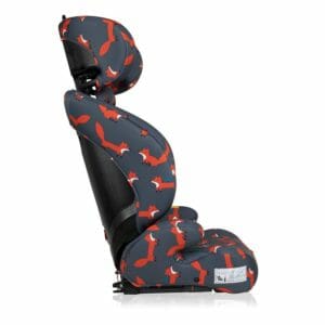 Cosatto Zoomi 2 Anti-Escape Group 123 Car Seat Charcoal Mister Fox