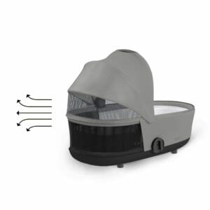 Cybex mios lux cot mirage grey (4)