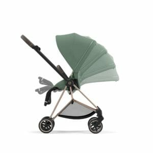 Cybex mios rose gold frame leaf green (3)