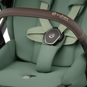 Cybex mios rose gold frame leaf green (6)