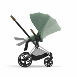 Cybex priam chrome brown frame leaf green (2)