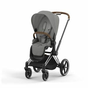 Cybex priam chrome brown frame mirage grey