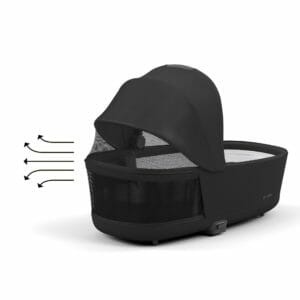 Cybex priam lux cot sepia black (4)