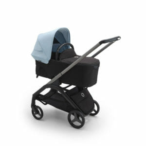 Bugaboo dragonfly pushchair and carrycot skyline blue