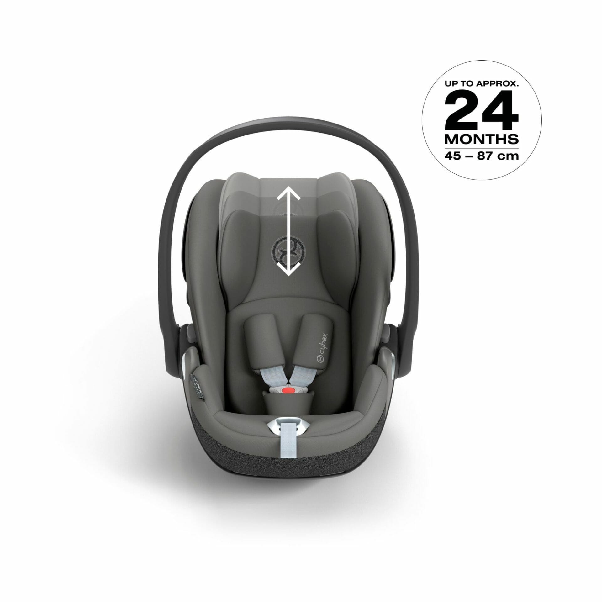 Cybex CLOUD T i Size Car Seat Mirage Grey (5)