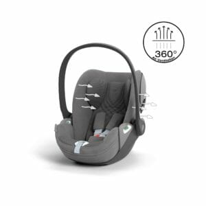 Cybex CLOUD T i Size Car Seat Mirage Grey PLUS