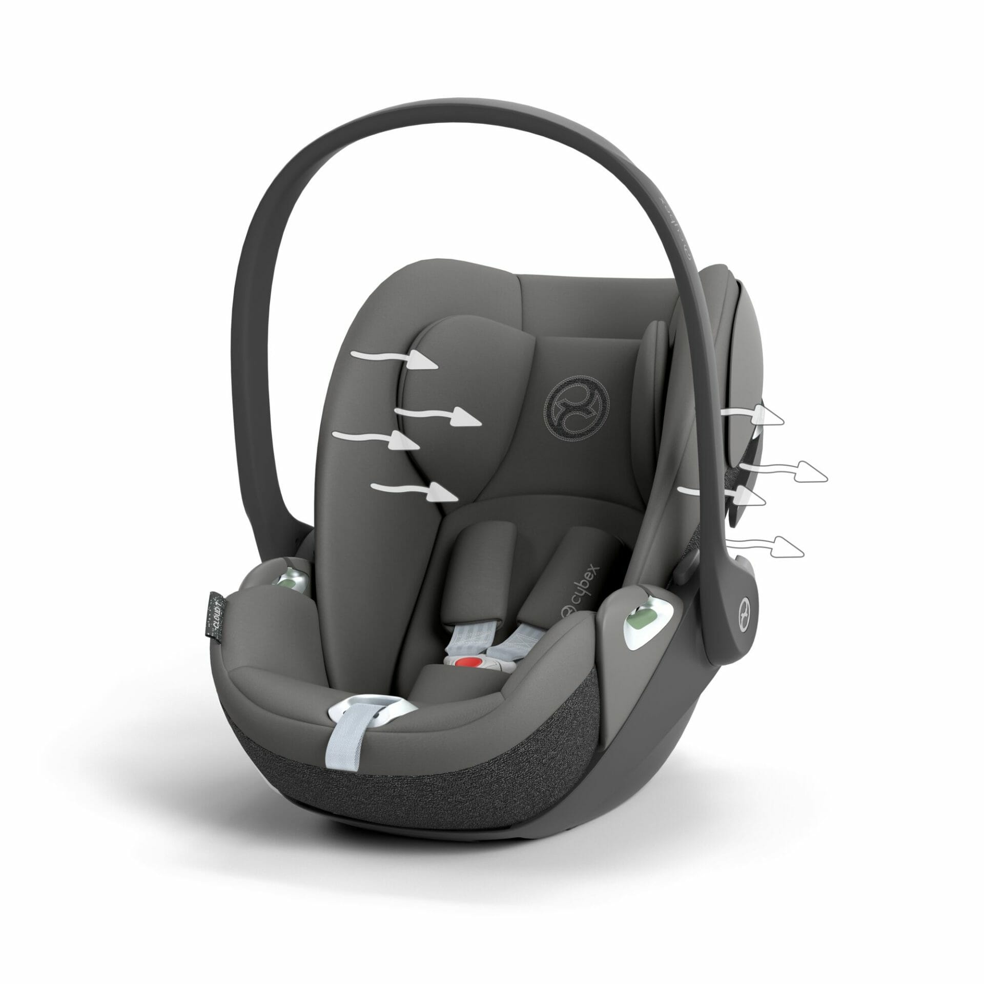 Cybex CLOUD T i Size Car Seat Mirage Grey