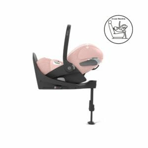 Cybex CLOUD T i Size Car Seat Peach Pink PLUS (4)