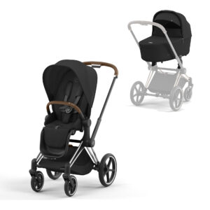 Cybex Priam with Carrycot Sepia Black