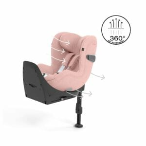 Cybex SIRONA T i Size Car Seat Peach Pink PLUS (6)
