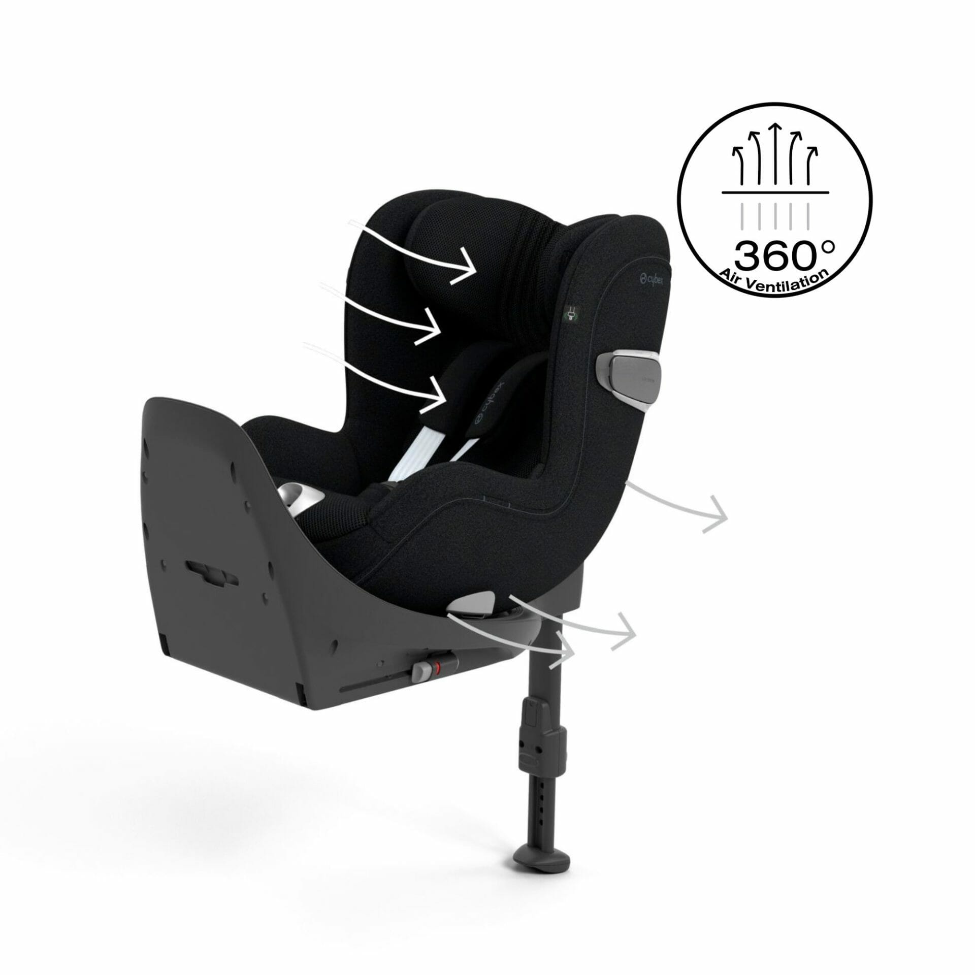 Cybex Sirona T I Size Car Seat Sepia Black Plus (6)